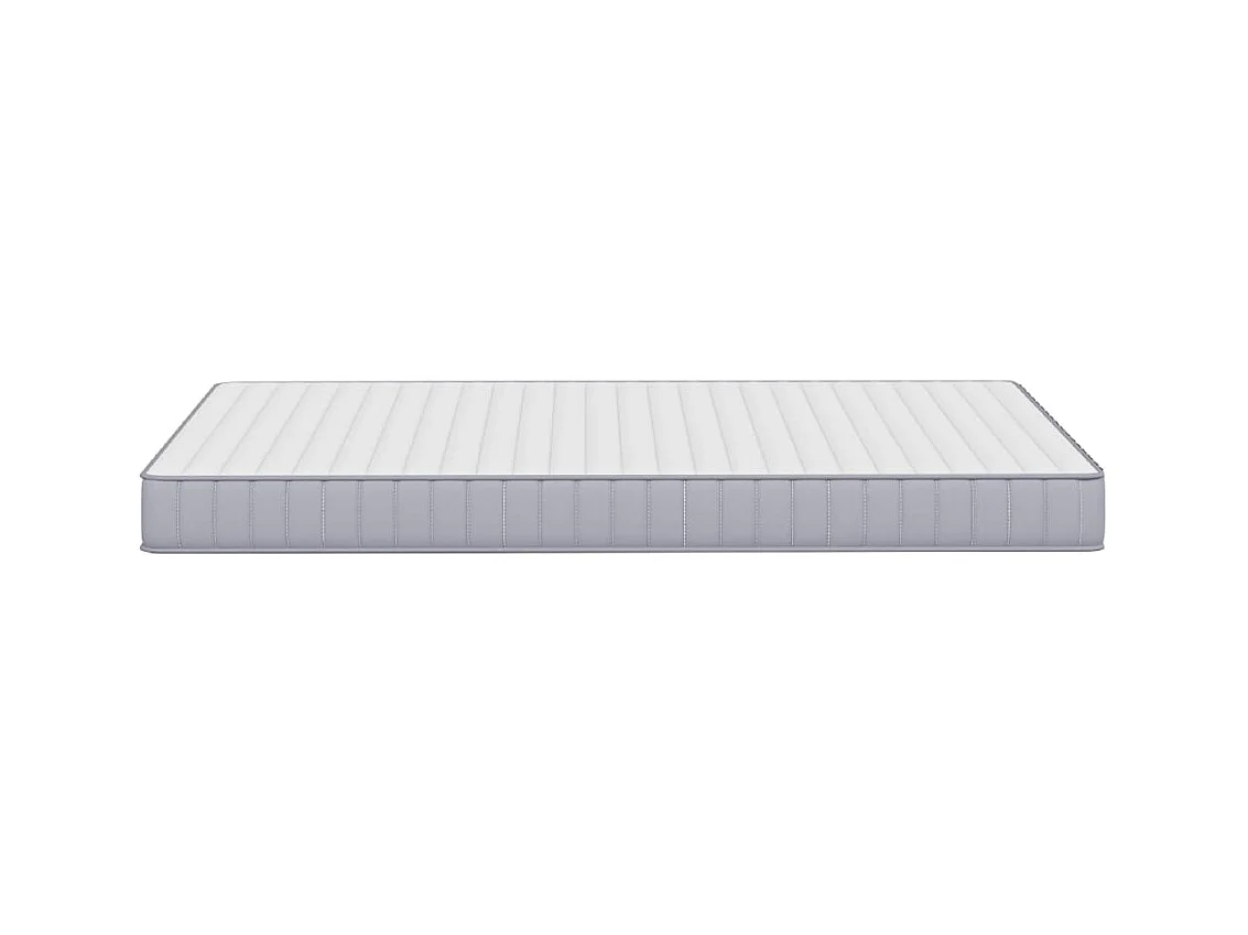Matelas en mousse moyennement doux 140x190 cm FR42375