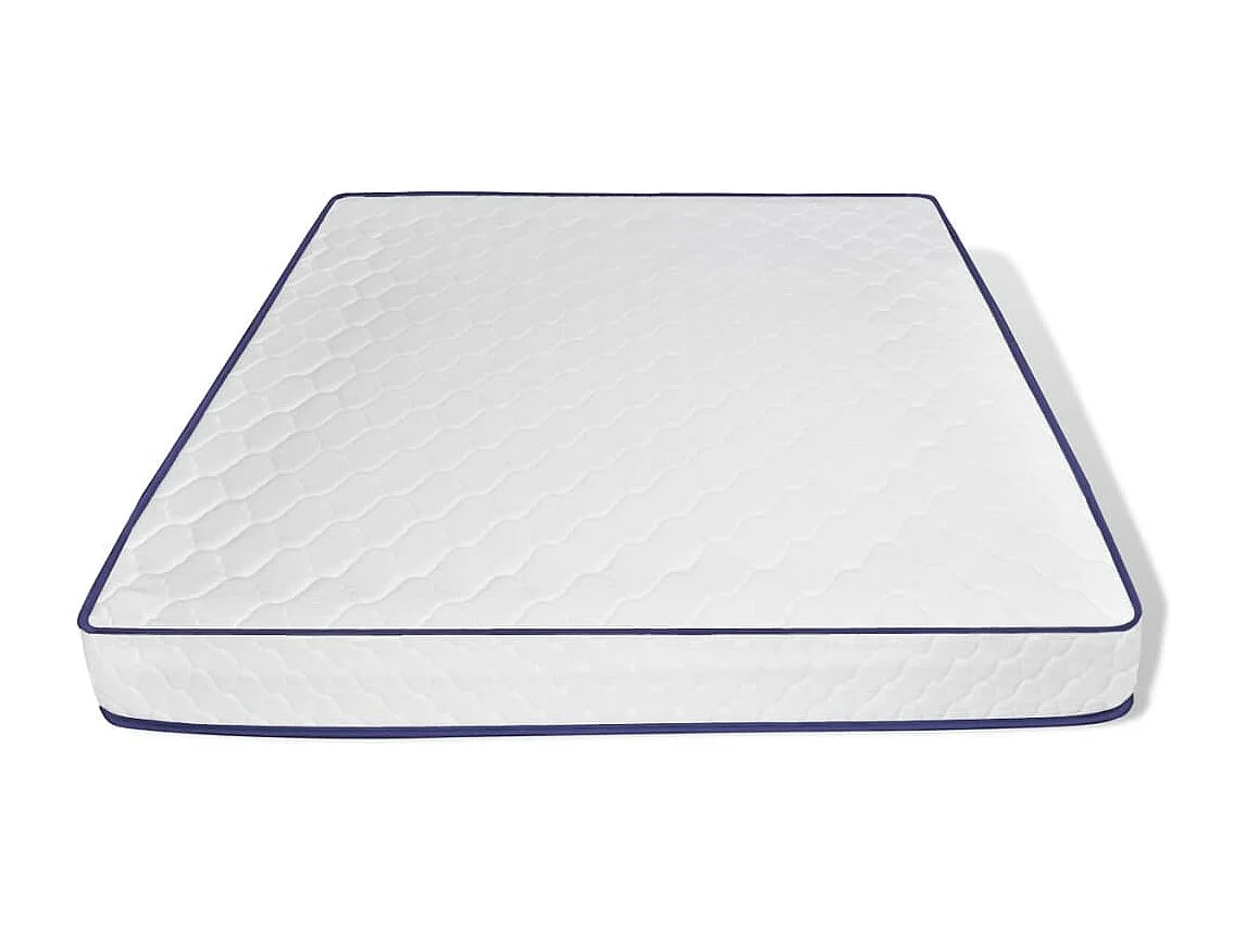 Matras 200x180x17 cm traagschuim BE489456