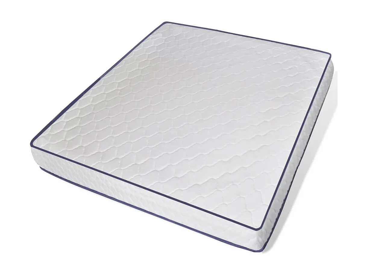 Matras 200x180x17 cm traagschuim BE489456