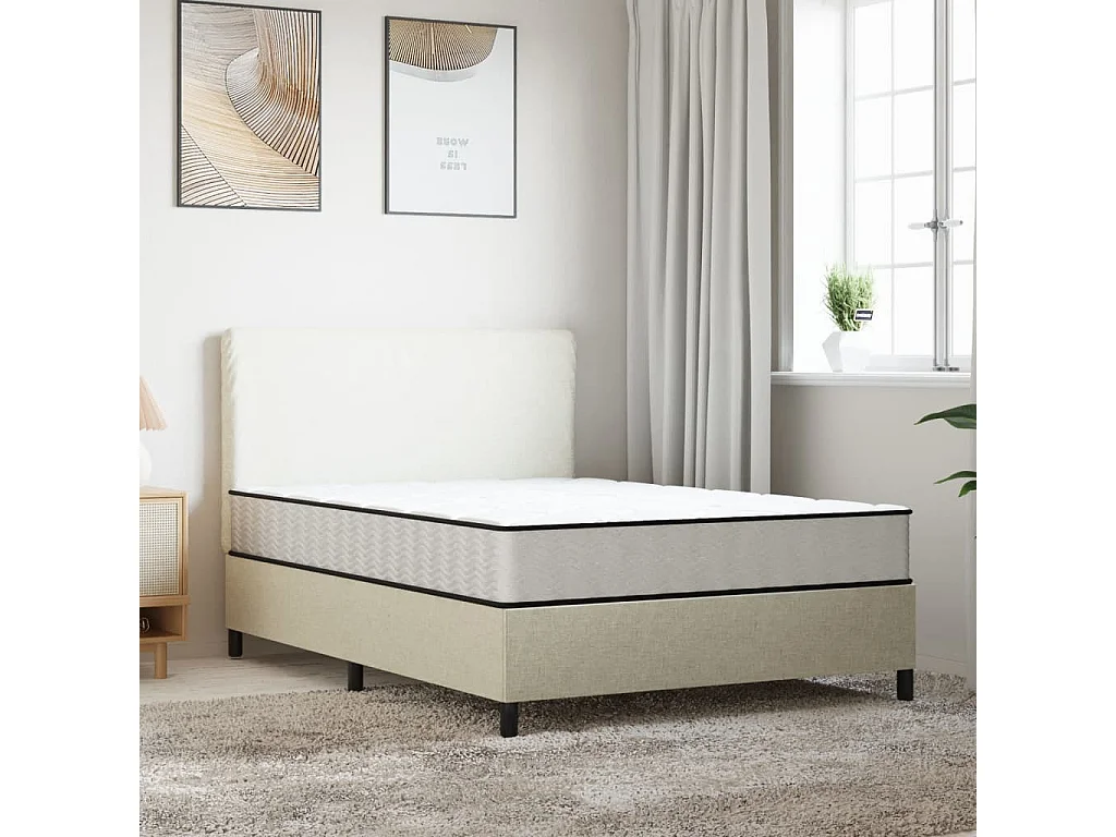 Matelas en mousse moyennement doux 100x200 cm FR30503