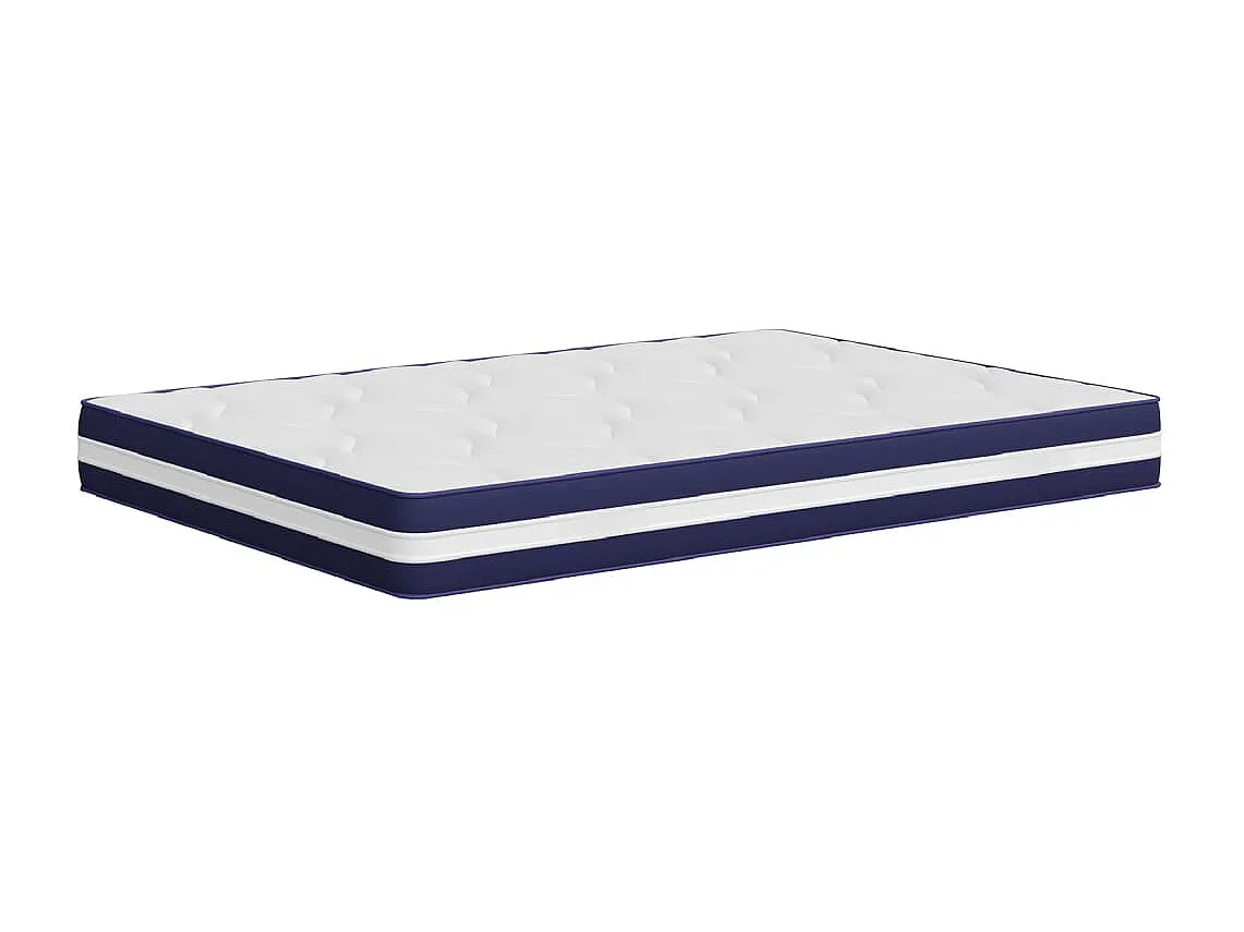 Matelas à ressorts ensachés dureté moyenne 140x190 cm FR65077