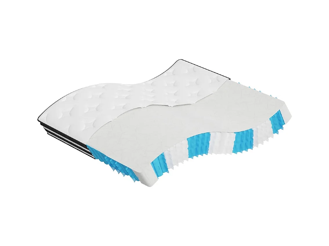 Matelas à ressorts ensachés moyen 160x200 cm FR18627