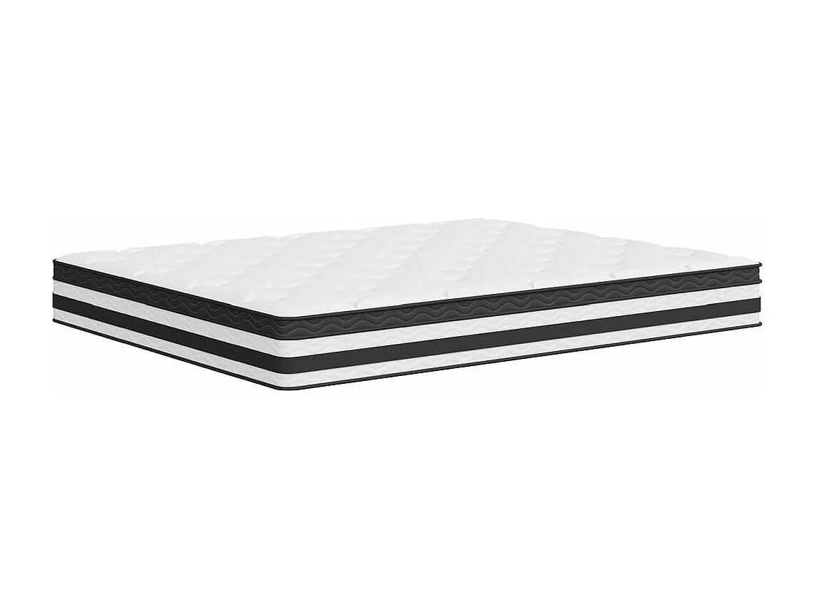 Matelas à ressorts ensachés moyen 160x200 cm FR18627