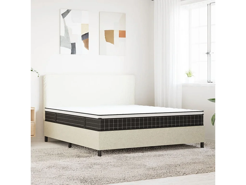Matelas à ressorts bonnell moyen 160x200 cm FR47004