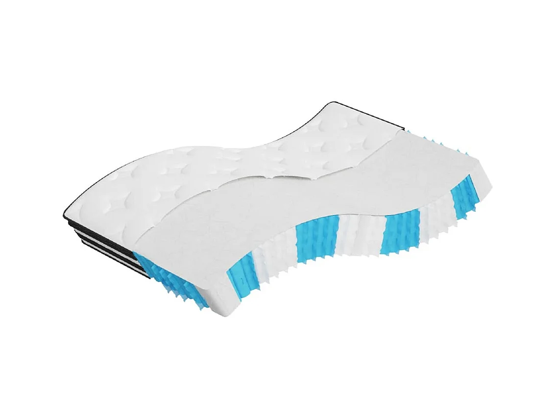Matelas à ressorts ensachés moyen 100x200 cm FR70143