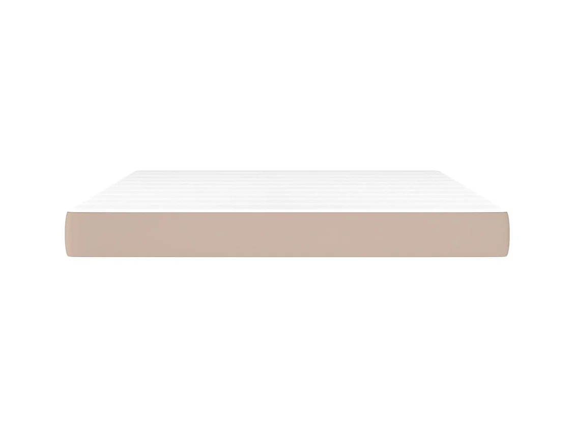 Matelas de lit à ressorts ensachés Cappuccino 180x200x20cm FR27601