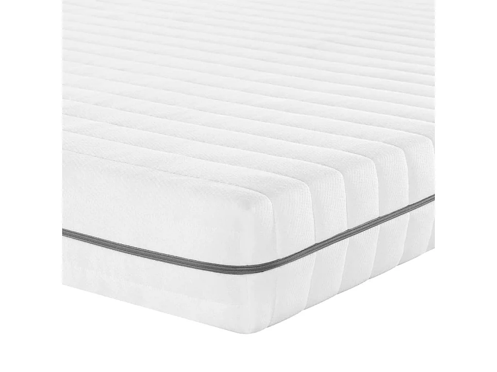 Matelas en mousse moyennement doux 140x190 cm FR39791