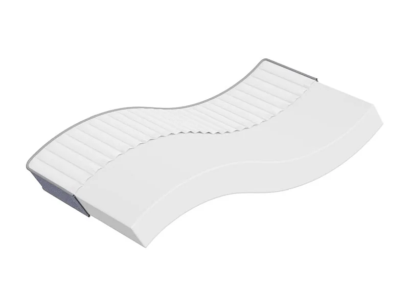 Matelas en mousse moyennement doux 90x200 cm FR28936