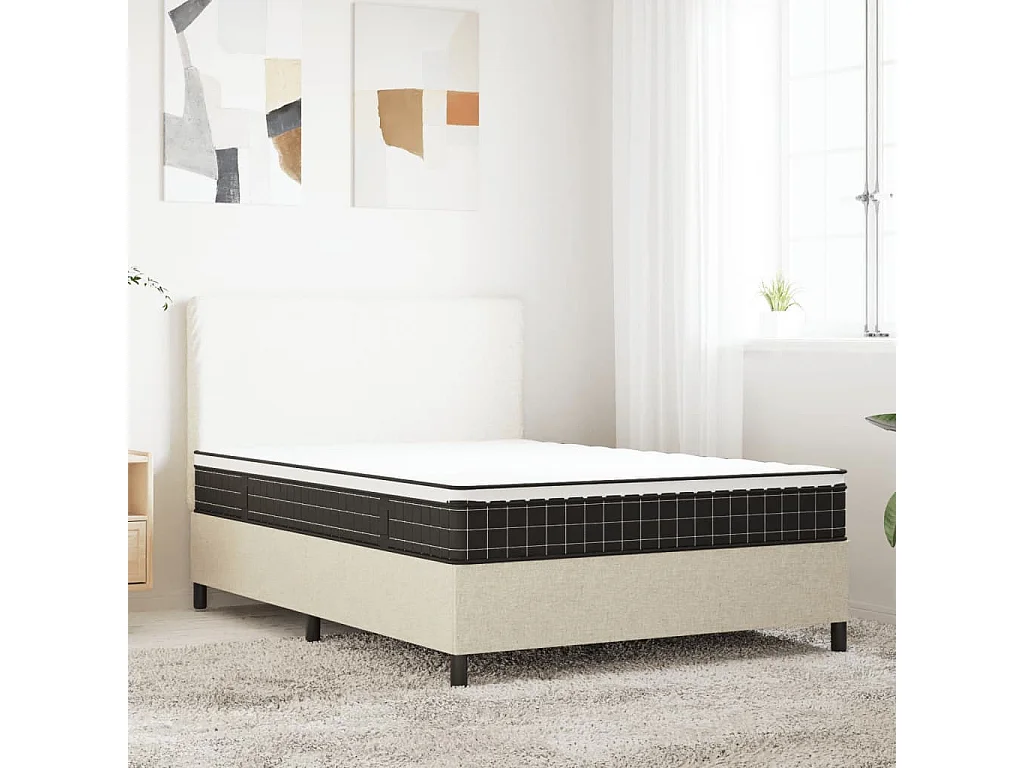 Matelas à ressorts bonnell moyen 140x190 cm FR97448