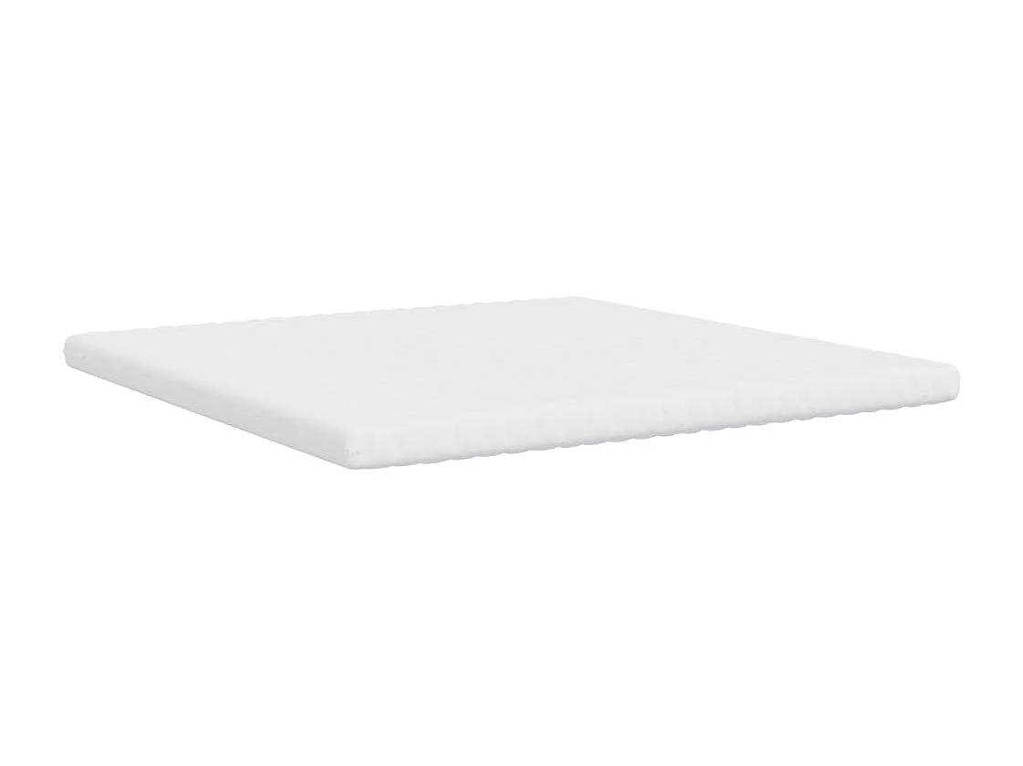 Matelas en mousse blanc 200x200 cm 7 zones dureté 20 ILD FR57538