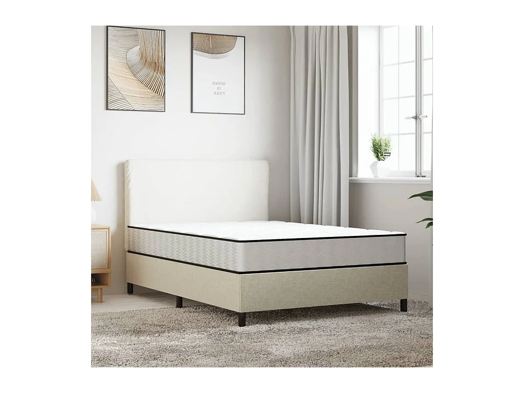 Colchón de espuma dureza media suave 120x200 cm ES291640