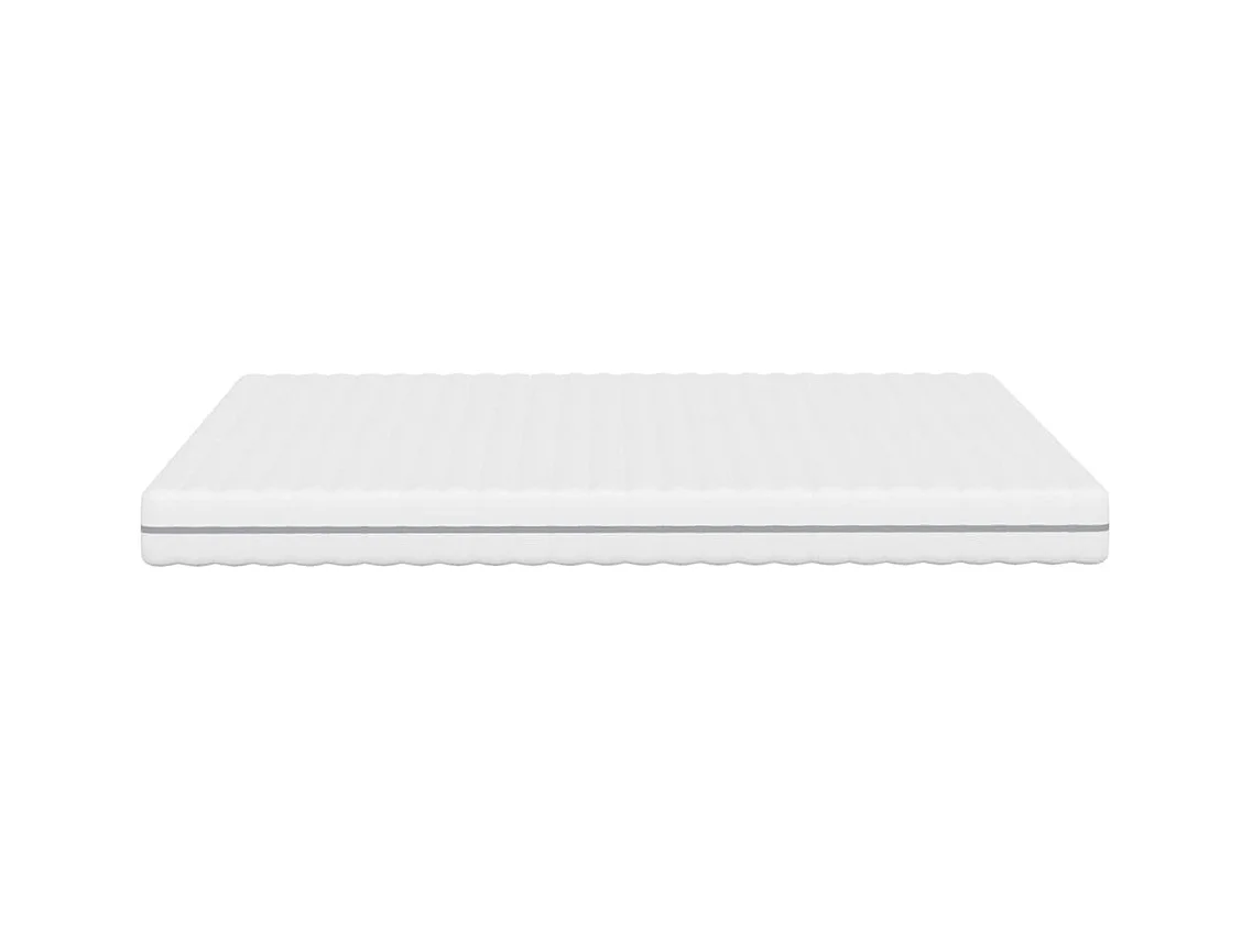 Matelas en mousse moyennement doux 200x200 cm FR81431