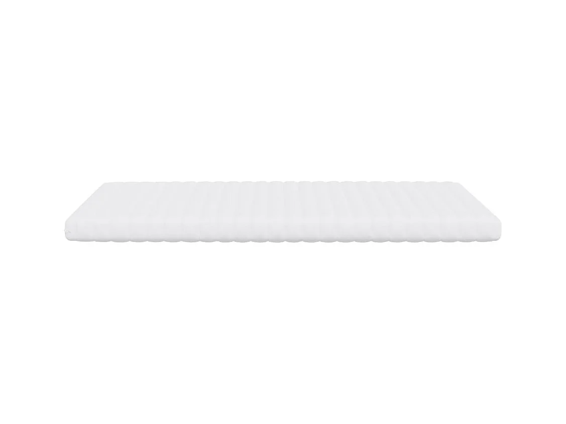Matelas en mousse blanc 140x200 cm 7 zones dureté 20 ILD FR55441