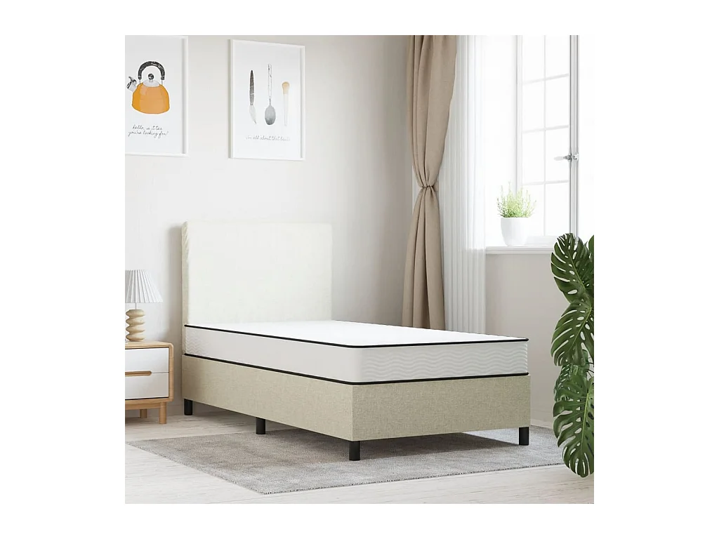 Matelas à ressorts bonnell moyen 100x200 cm FR82994