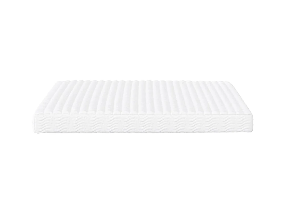 Matelas en mousse blanc 200x200 cm dureté H2 H3 FR32171