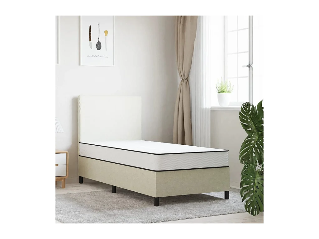 Matelas à ressorts bonnell moyen 80x200 cm FR72719