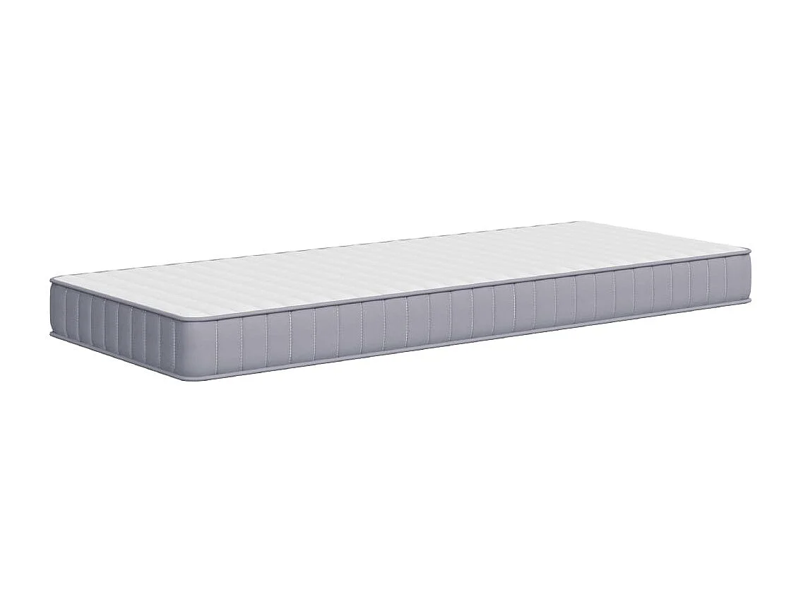 Matelas en mousse moyennement doux 80x200 cm FR59507