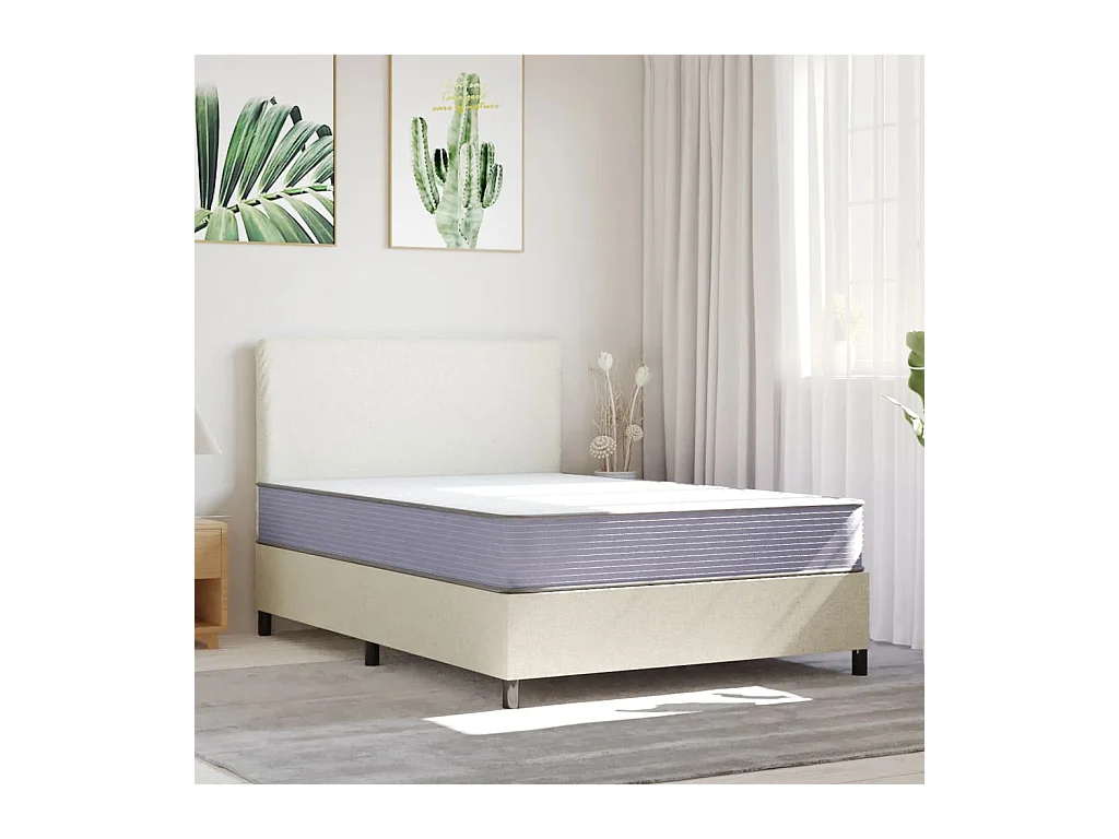 Matelas en mousse moyennement doux 140x200 cm FR26980