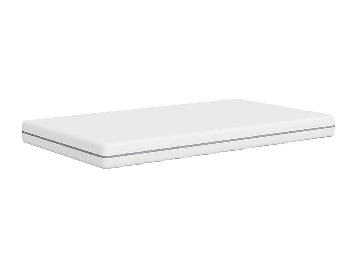 Matelas en mousse moyennement doux 100x200 cm FR52209