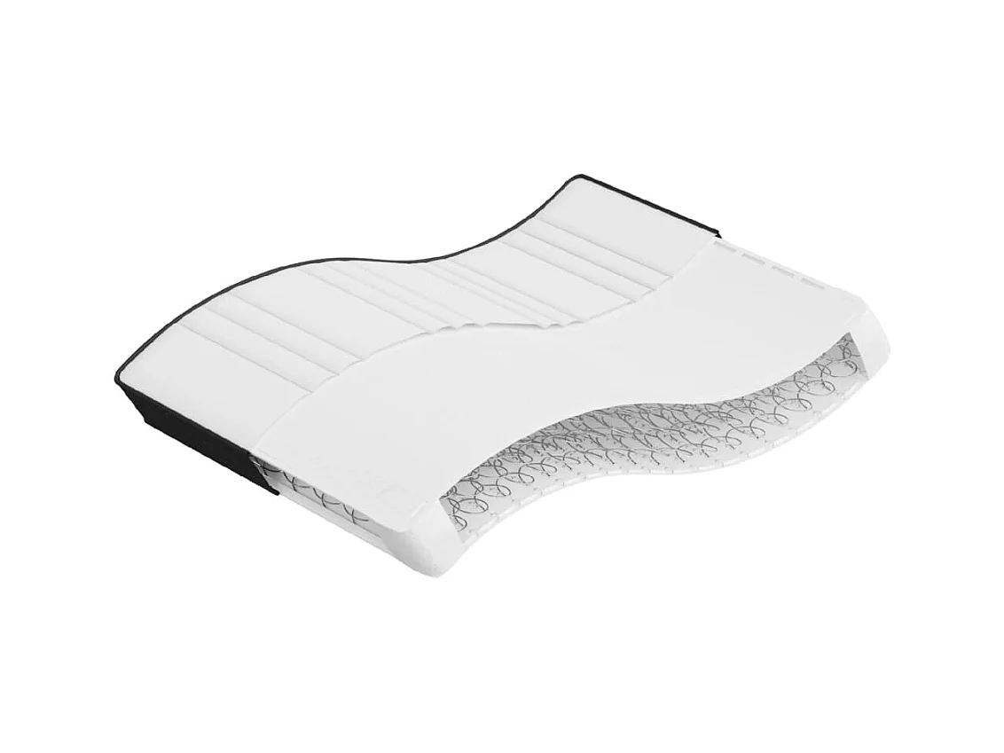 Colchón de muelles Bonnell firmeza media 140x200 cm ES716749