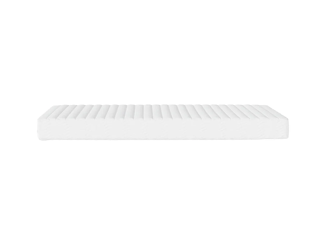Matelas en mousse blanc 120x200 cm dureté H2 H3 FR90612