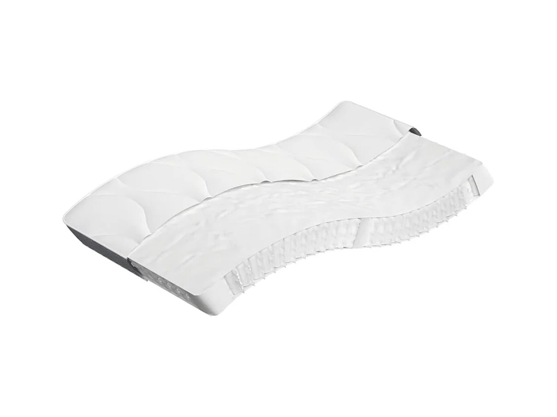 Matelas à ressorts ensachés moyen 100x220 cm FR18406