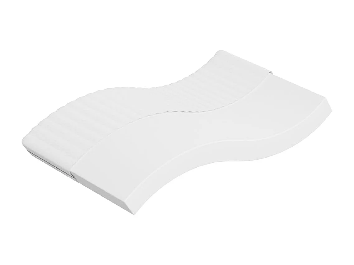 Matelas en mousse moyennement doux 120x200 cm FR56179