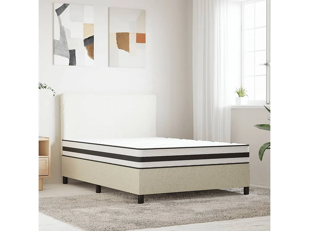 Matelas à ressorts bonnell moyen 140x200 cm FR51352