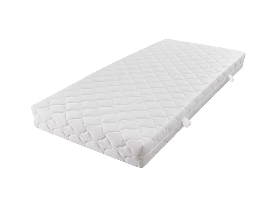 Matelas avec housse lavable 200 x 180 x 17 cm FR97002