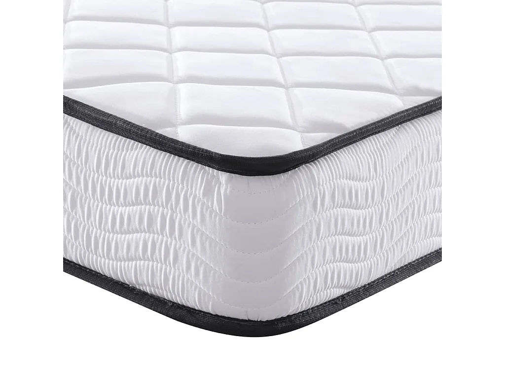 Matelas en mousse moyennement doux 160x200 cm FR42222