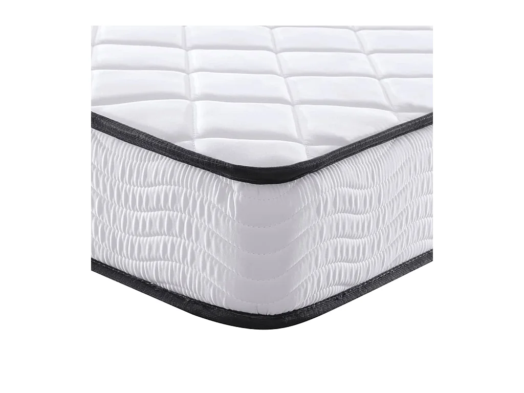 Matelas en mousse moyennement doux 160x200 cm FR42222