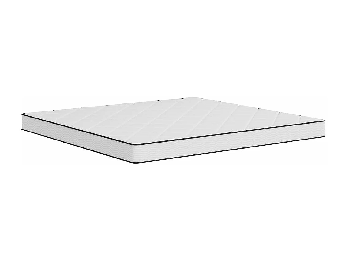 Matelas en mousse moyennement doux 180x200 cm FR31703