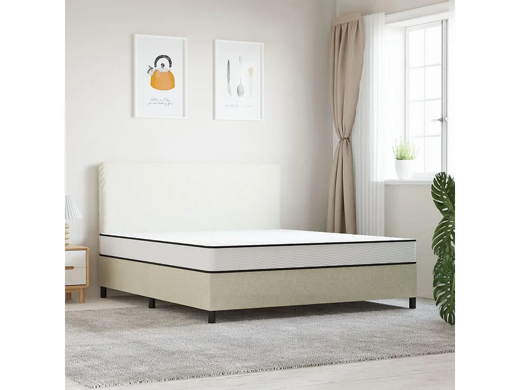 Matelas à ressorts bonnell moyen 180x200 cm FR40260