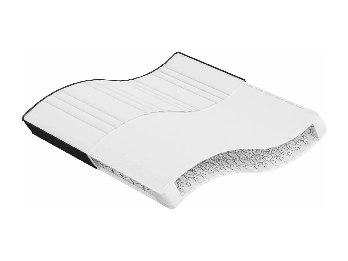 Matelas à ressorts bonnell moyen 200x200 cm FR65492