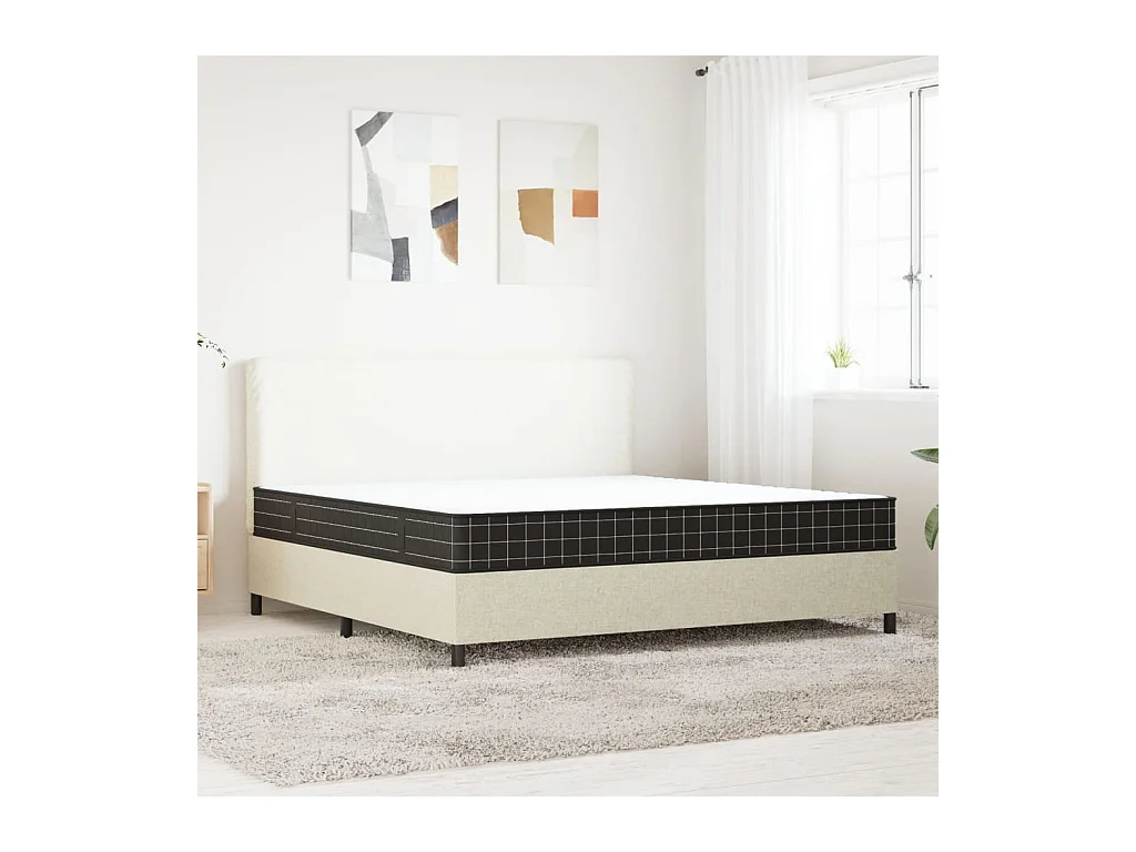 Matelas à ressorts bonnell moyen 200x200 cm FR65492