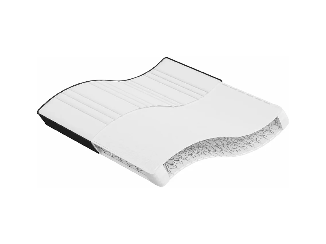 Colchón de muelles Bonnell firmeza media 200x200 cm ES352590