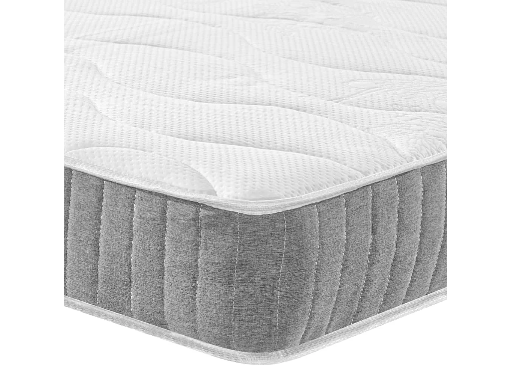 Matelas à ressorts ensachés moyen 200x200 cm FR74996