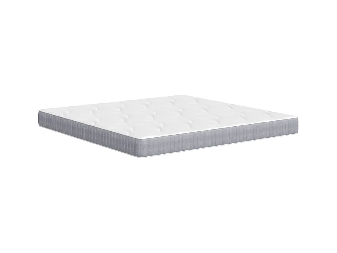 Matelas à ressorts ensachés moyen 200x200 cm FR74996