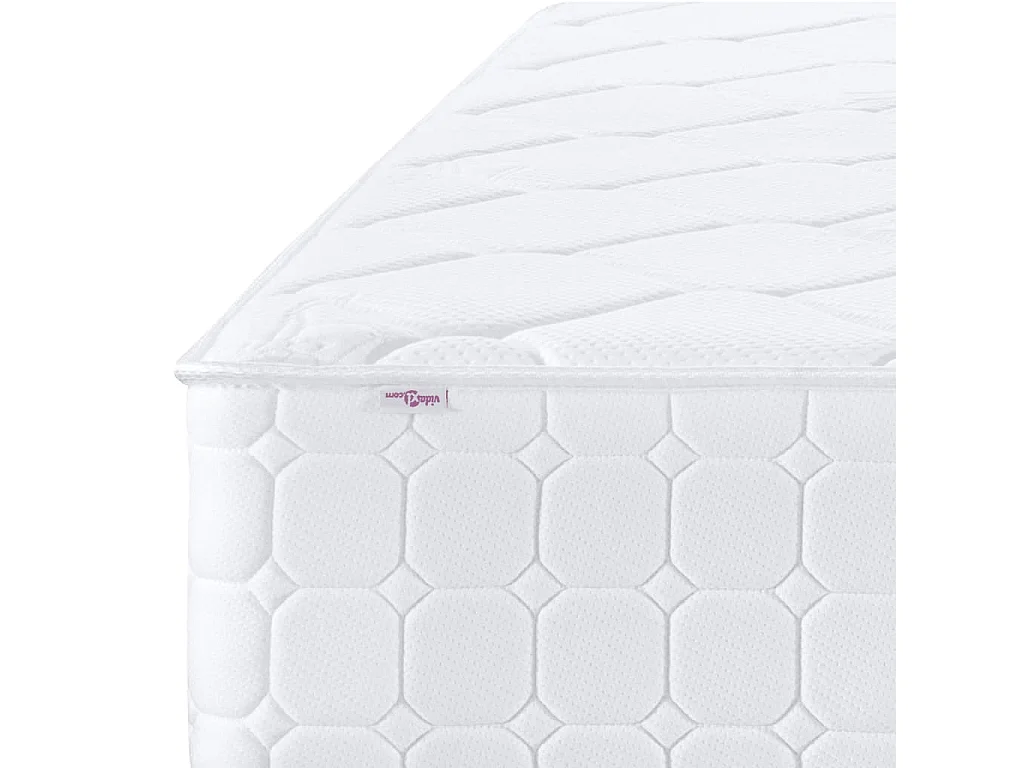 Matelas à ressorts ensachés dureté moyenne 90x200 cm FR72541