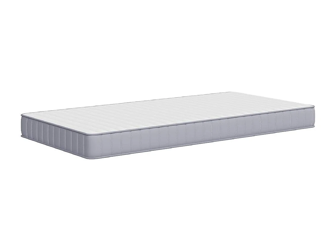 Matelas en mousse moyennement doux 120x200 cm FR62987