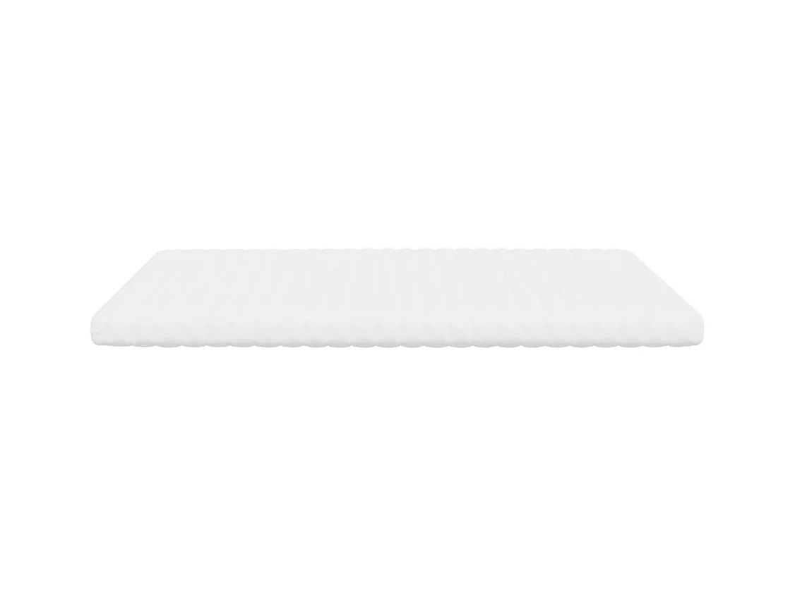 Matelas en mousse blanc 160x200 cm 7 zones dureté 20 ILD FR29671