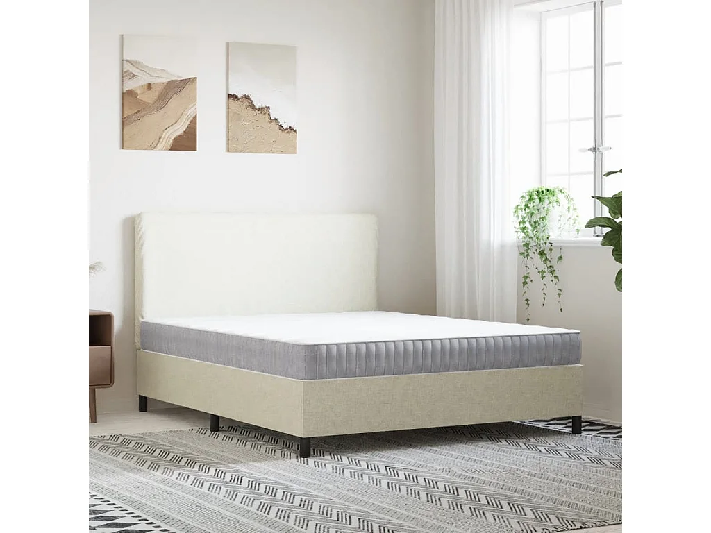 Pocketveringmatras middelhard 160x200 cm BE904217