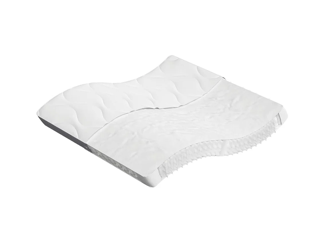 Matelas à ressorts ensachés moyen 160x200 cm FR14897