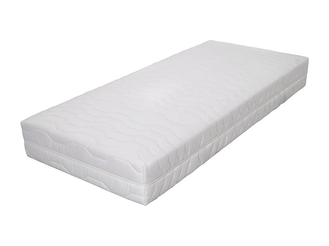 Matelas 100 x 200 cm 7 zones Ressort ensaché 20 cm H2 FR55656