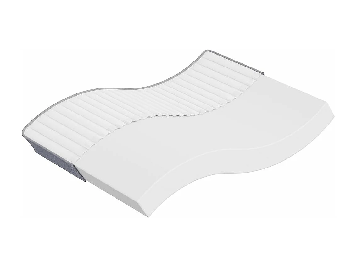 Matelas en mousse moyennement doux 140x190 cm FR56347