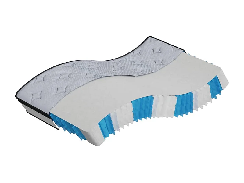 Colchão de molas ensacadas médio 100x200 cm PT437099