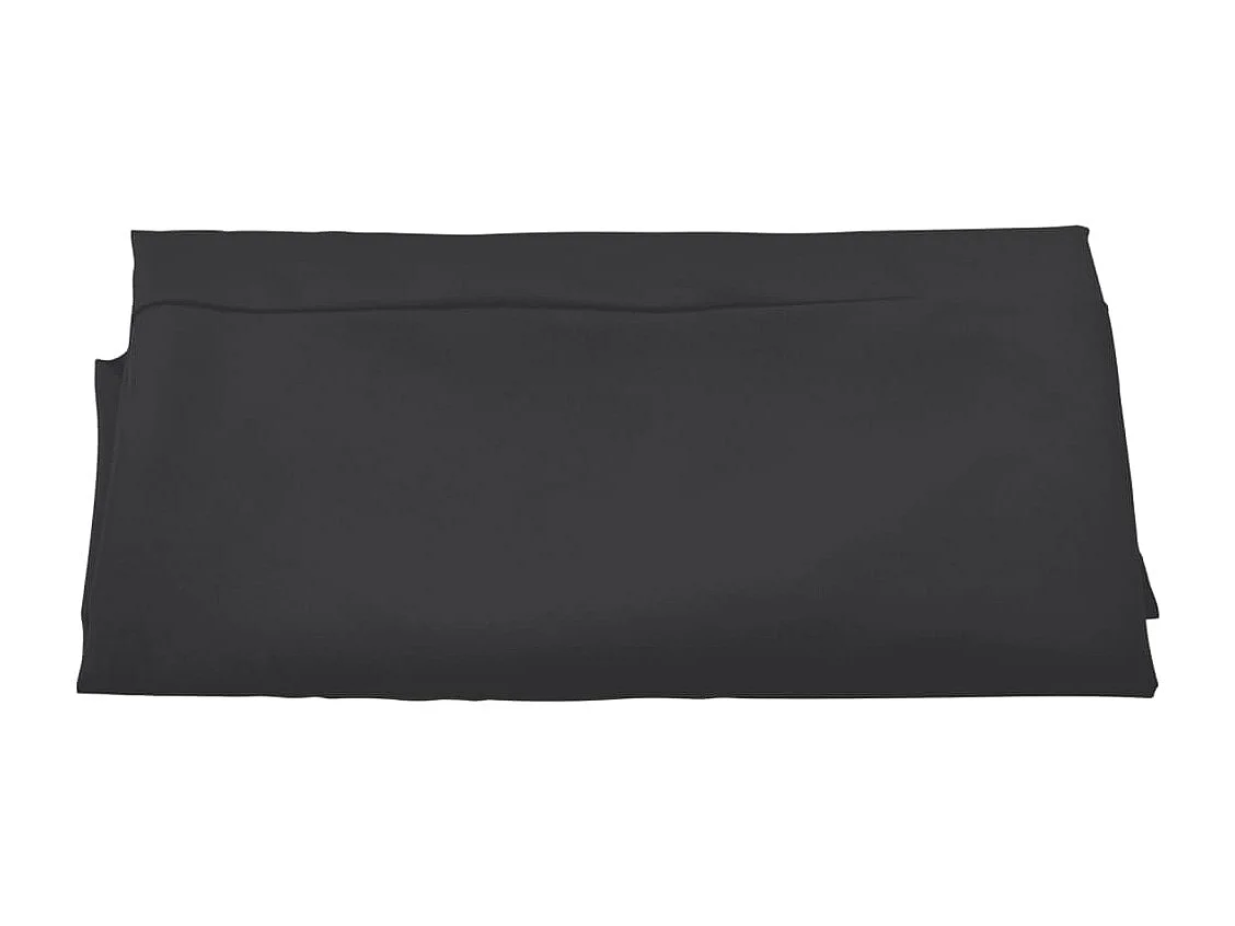 Tissu de remplacement pour parasol déporté noir 300 cm FR12544