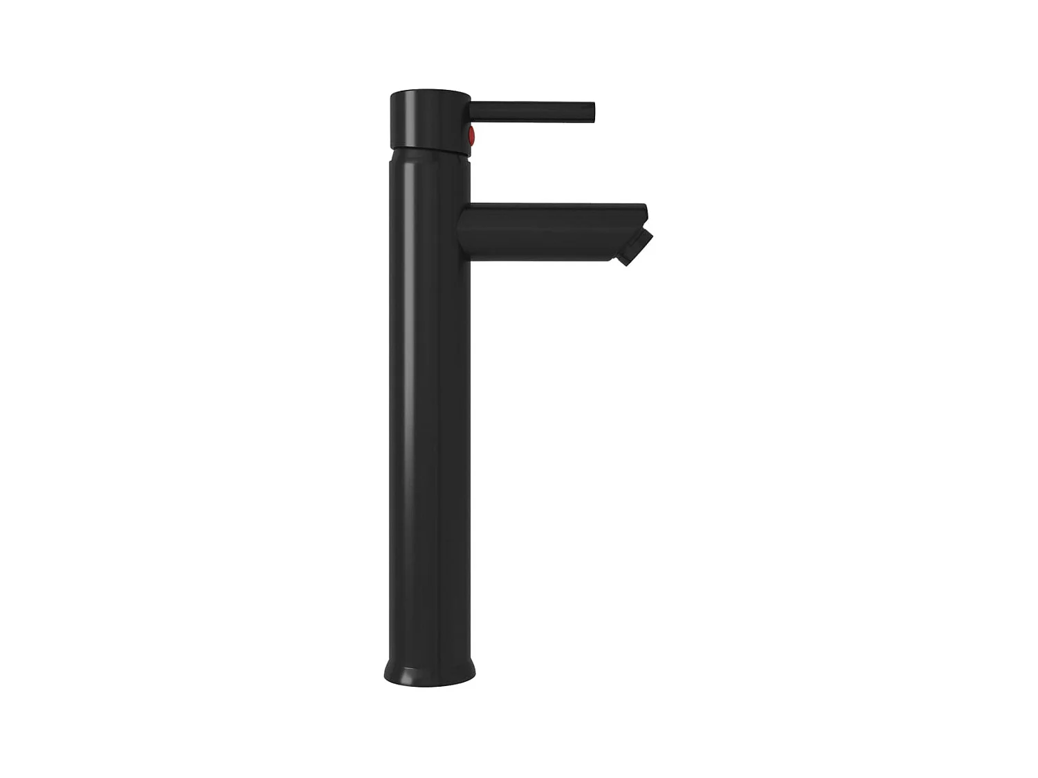 Vasque de bain avec robinet et drain à poussoir Verre trempé FR470109