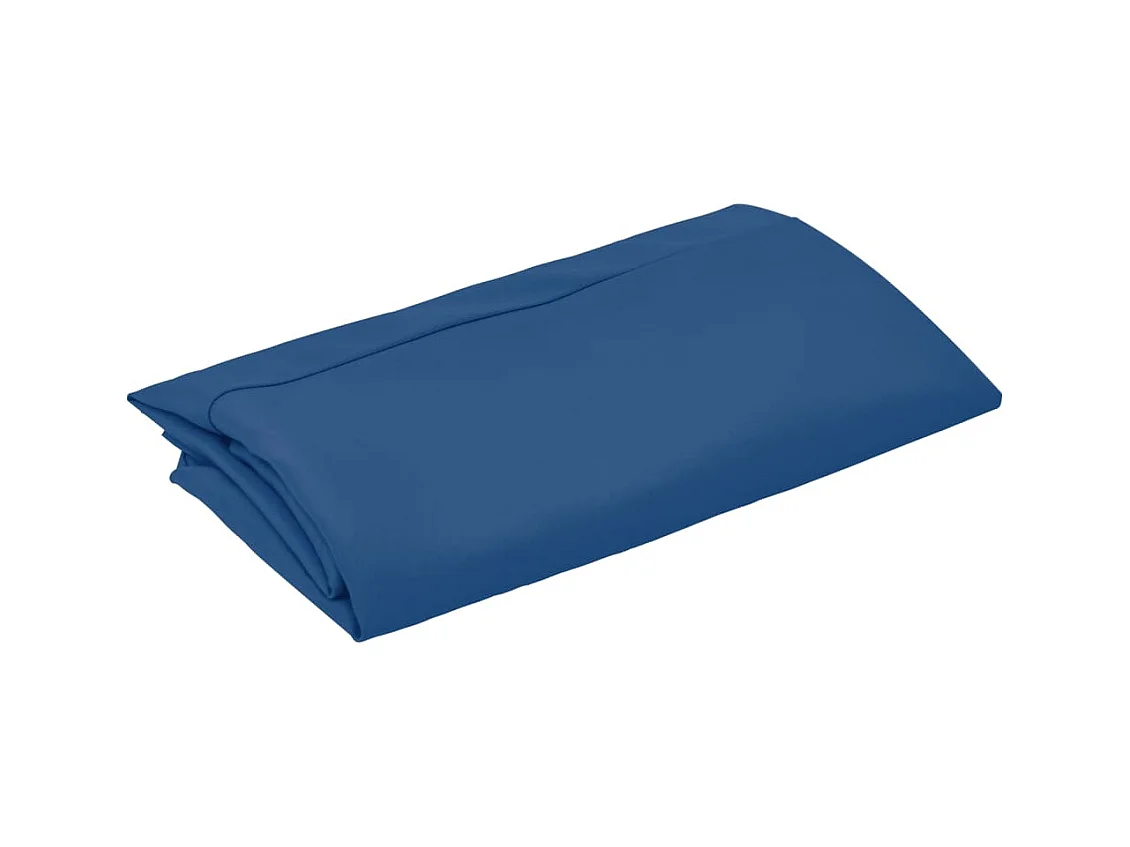 Tissu de remplacement pour parasol déporté Bleu azuré 350 cm FR88313