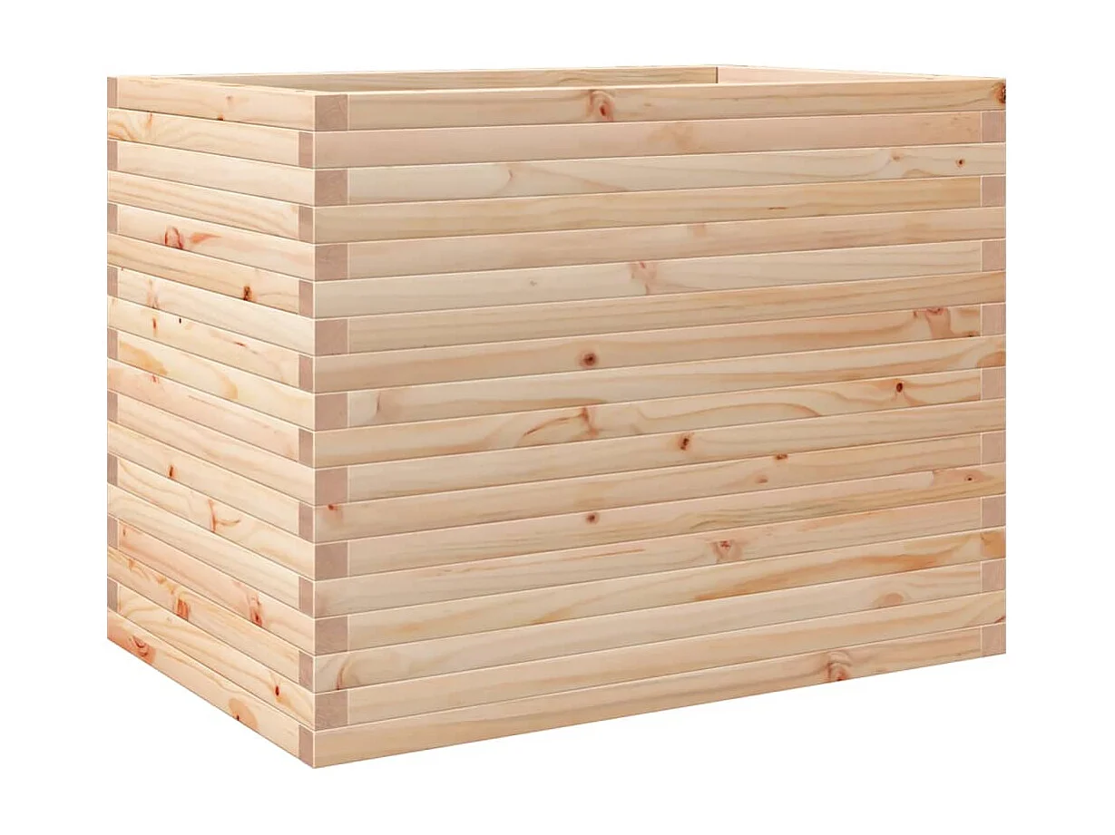Jardinière 90x60x68,5 cm bois de pin massif FR57210